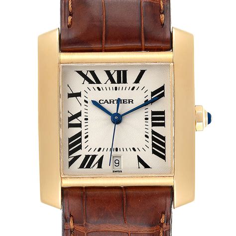 tank francaise cartier gold|cartier tank francaise pre owned.